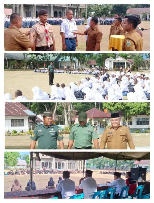 Kegiatan MPLS SMKN 1 Barumun Tahun ajaran 2025/2026
